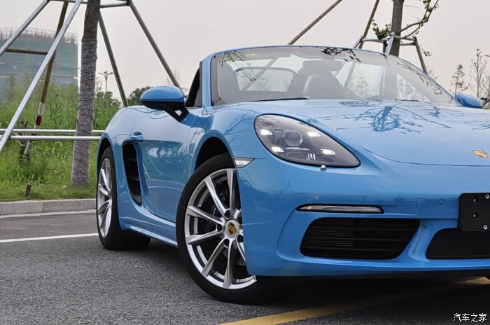 【图】迟到的porsche 718boxster迈阿密蓝作业_保时捷718论坛_汽车之