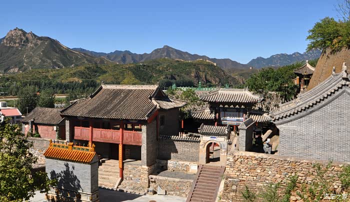 美景再现北京密云古北口村