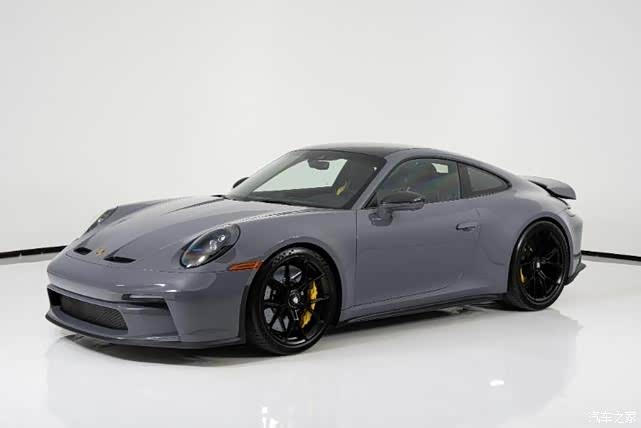 2022款保时捷911gt340手动挡灰黑现车鉴赏