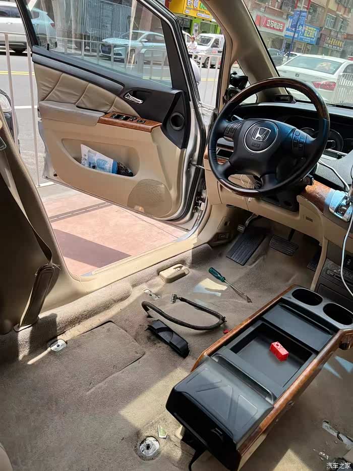 05款奥德赛rb1重新整备内饰大清洗分享