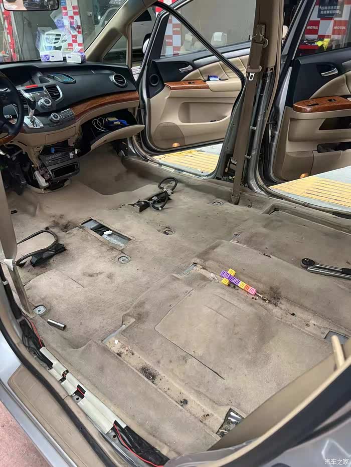 05款奥德赛rb1重新整备内饰大清洗分享