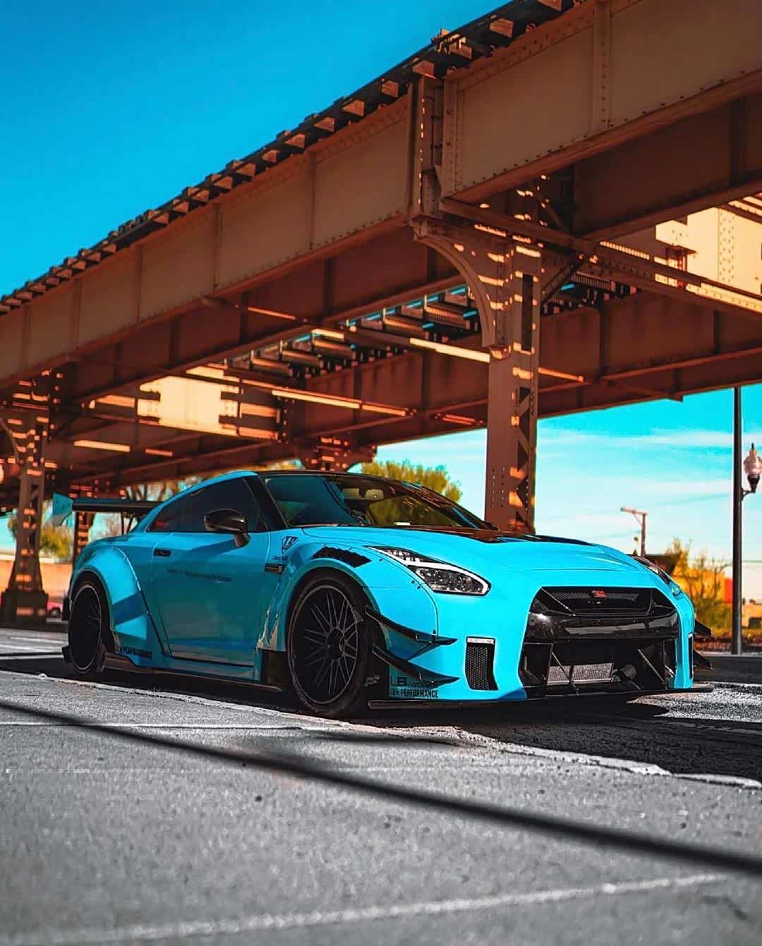 nissan gtr (r35) 炫酷造型.