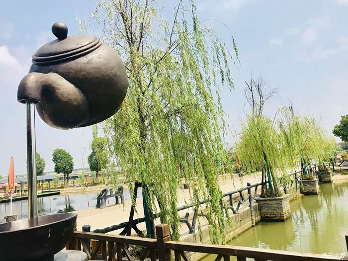 爱嘉嘉秋意未起游风景如画中州府生态园