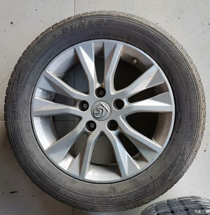 【图】宝骏730再次更换一对邓禄普lm705轮胎作业_宝骏730论坛_汽车之