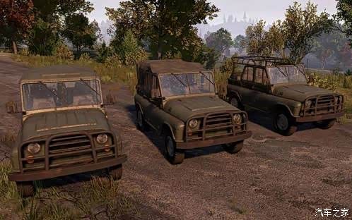 那些年我们在 吃鸡 里开过的车 绝地求生载具 Erangel篇 手机汽车之家