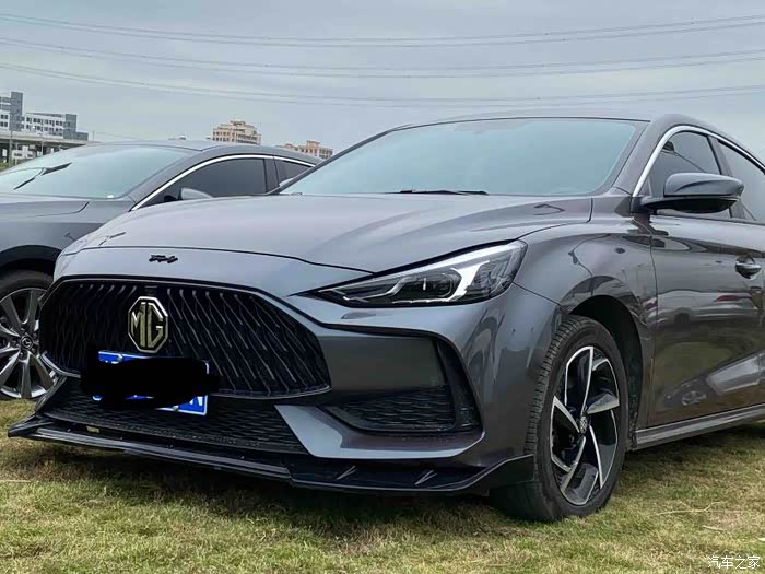 全新名爵五赛博灰