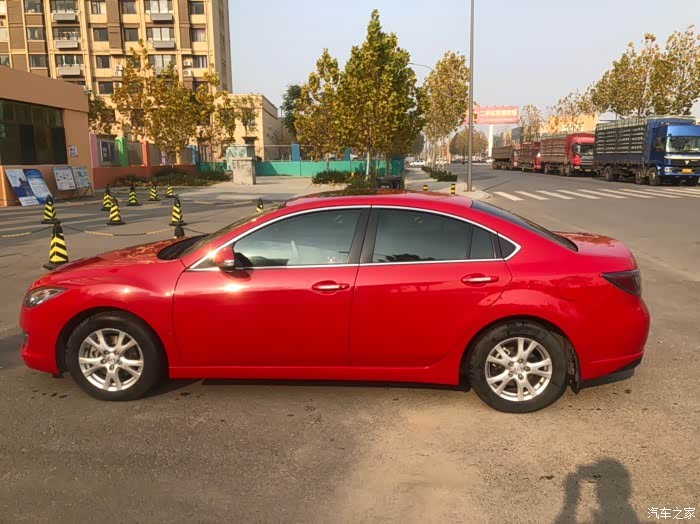经典大红色睿翼不好找的车况