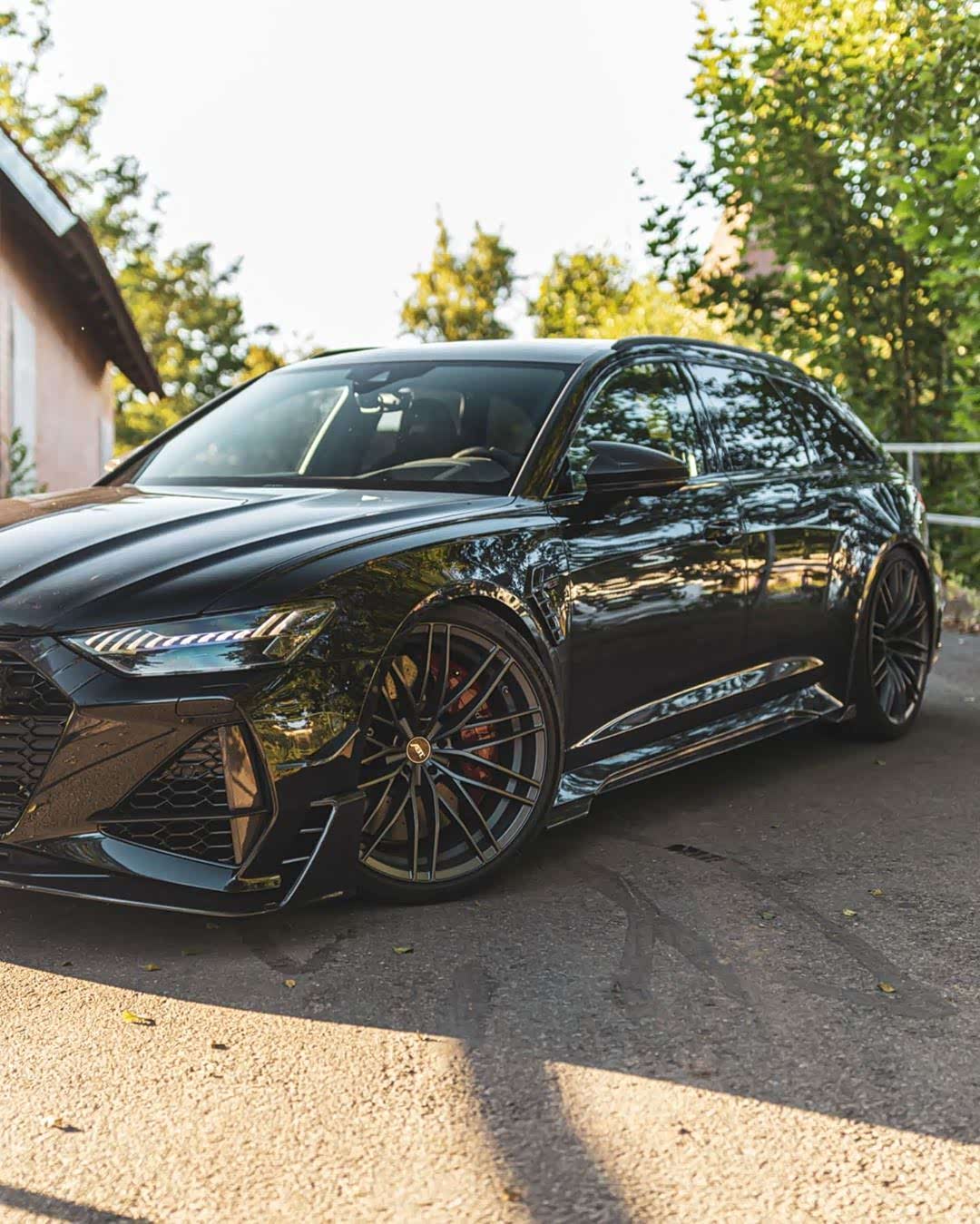 【图】audi rs6-r avant低趴的黑武士真帅_奥迪rs论坛_汽车之家论坛