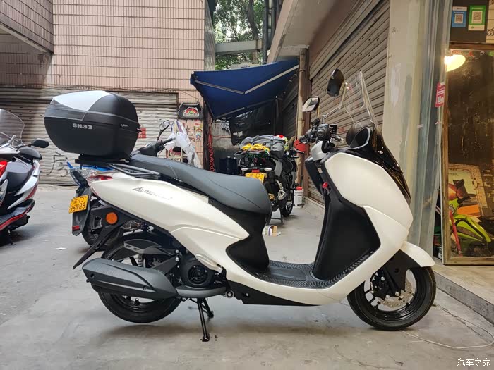 雅马哈巡鹰125胖头鱼提车