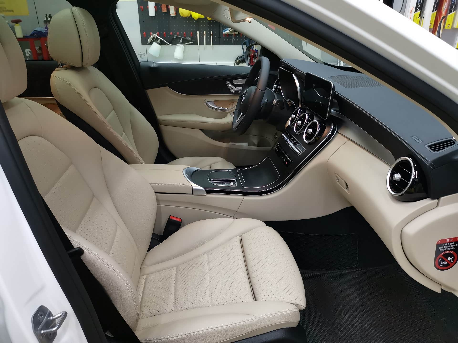 【图】关于米色内饰_奔驰c级论坛_汽车之家论坛