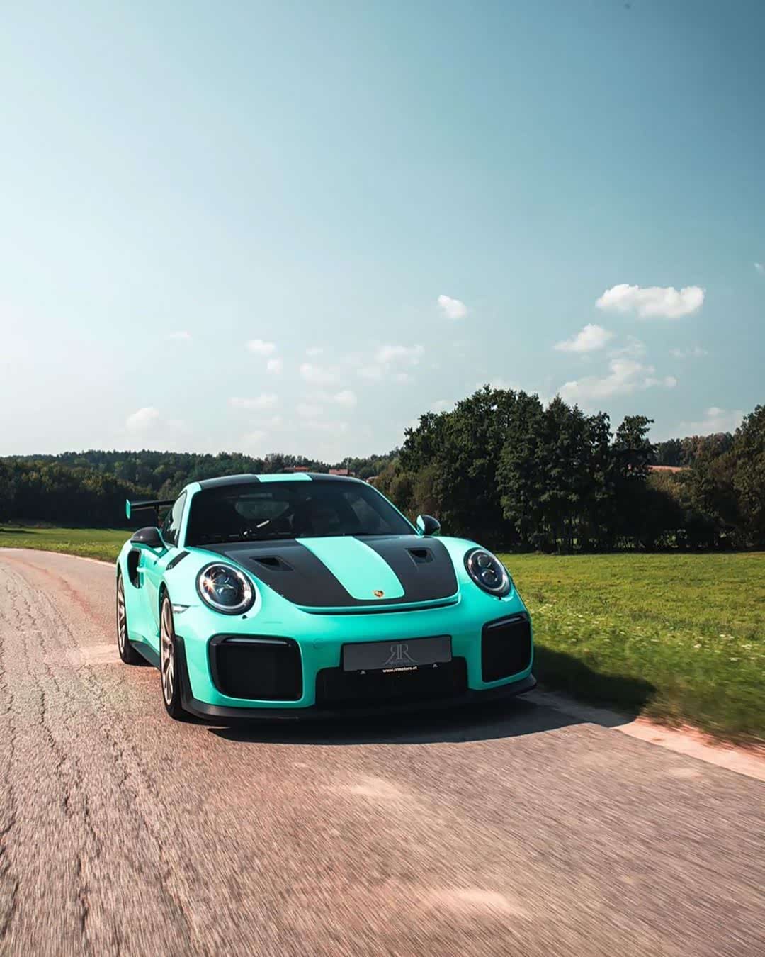 【图】薄荷绿 保时捷,漂亮极了!_carrera gt论坛_汽车之家论坛