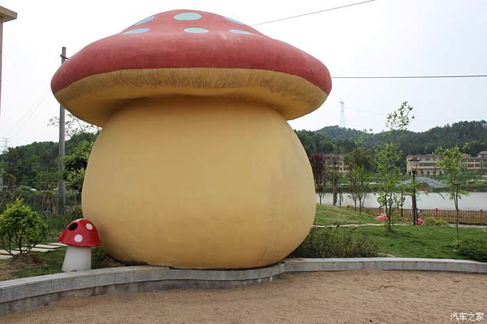 蘑菇小镇童话般的世界