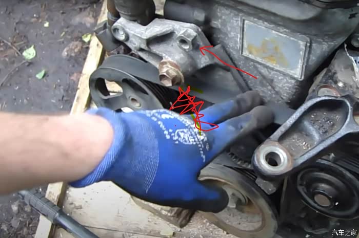 【图】皮带究竟该怎么换?_花冠论坛_汽车之家论坛