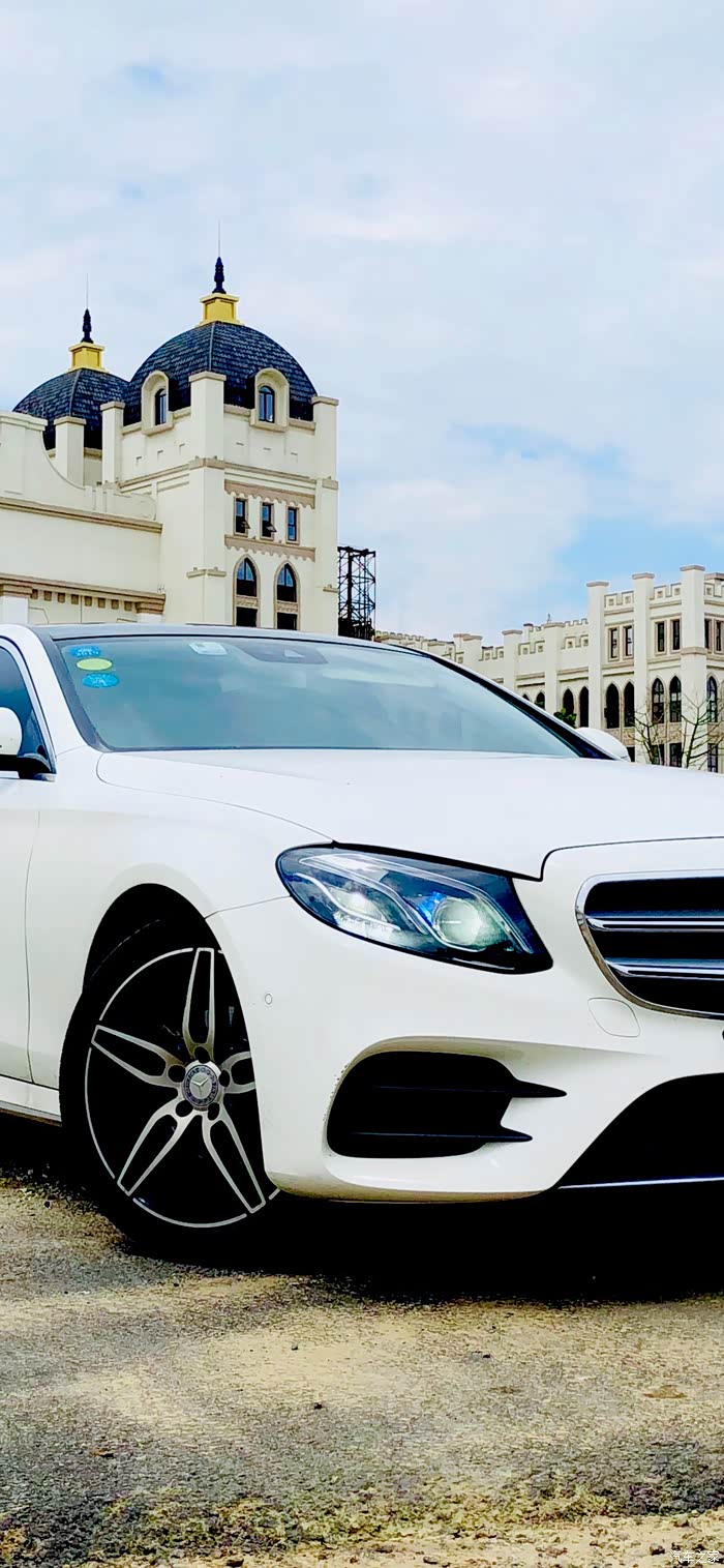 【图】【改车作业】213e级白外大标改立标_奔驰e级论坛_汽车之家论坛