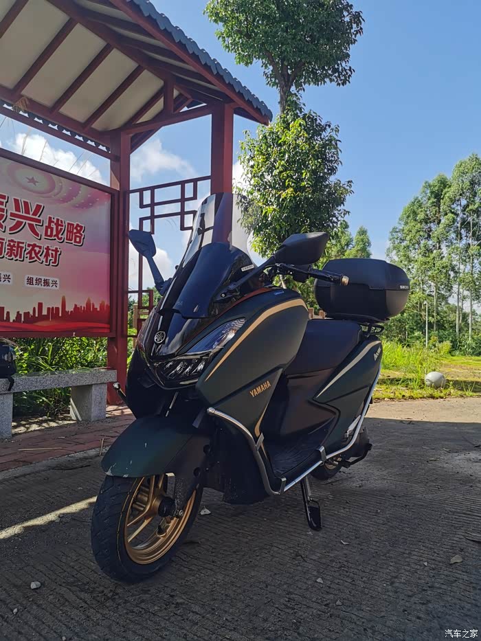 【图】雅马哈巡鹰125(胖头鱼)提车发帖 600公里用车_摩托车论坛_汽车