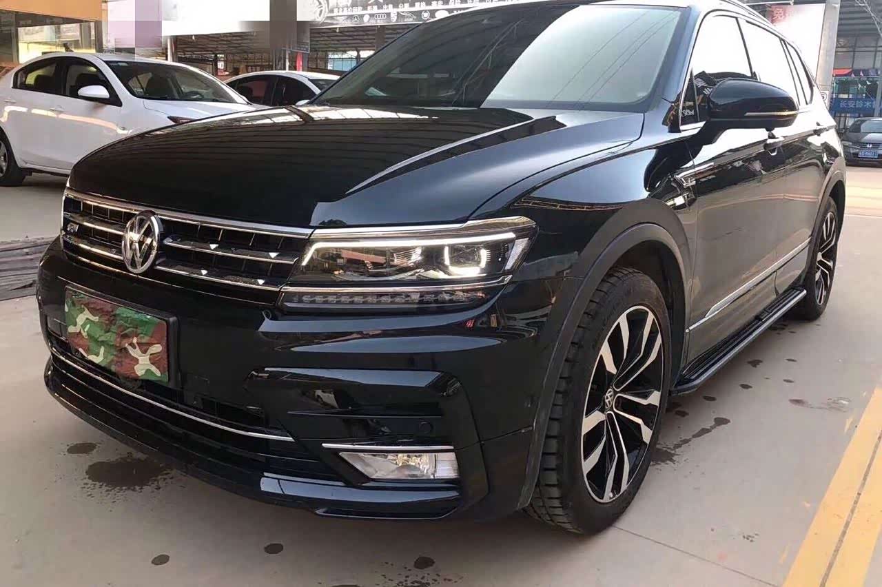 大众途观l套装rline版黑色非常有不错的质感