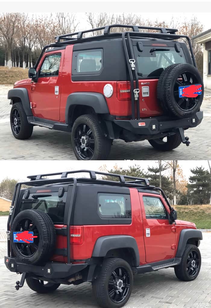 求购两门bj40行李架