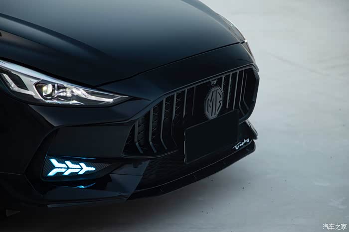 【图】mg5黑武士绝唱!xpower运动款中网!_名爵5论坛_汽车之家论坛