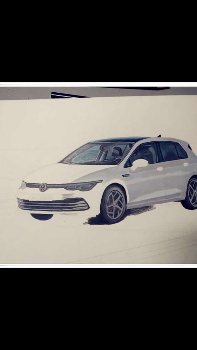 大神手绘大众全新高尔夫8_北汽幻速s6论坛_手机汽车之家