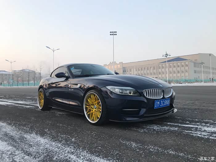 宝马z435i 改装双片锻造轮毂