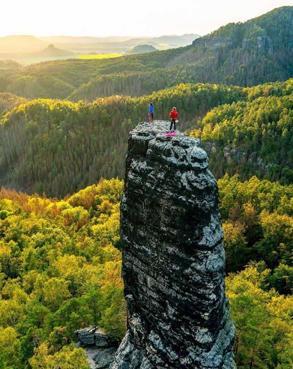 捷克波西米亚瑞士公园 与世隔绝的神秘丛林