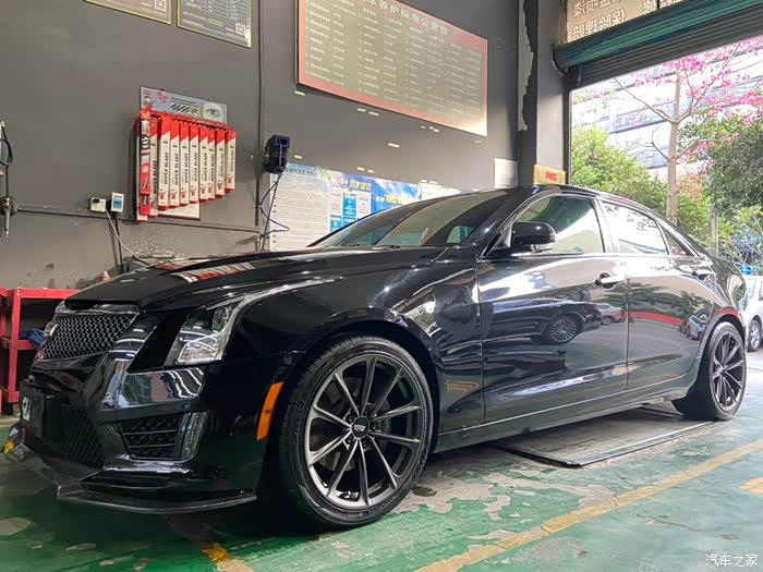 凯迪拉克atsl 改装轮毂