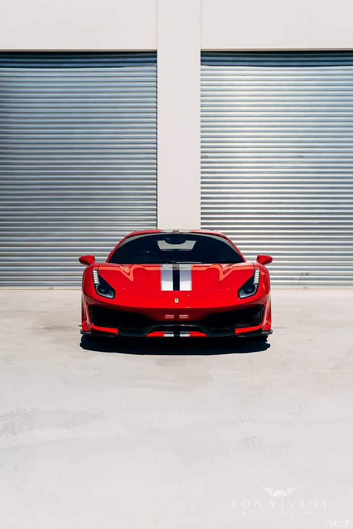 法拉利 488 pista,也太骚气了