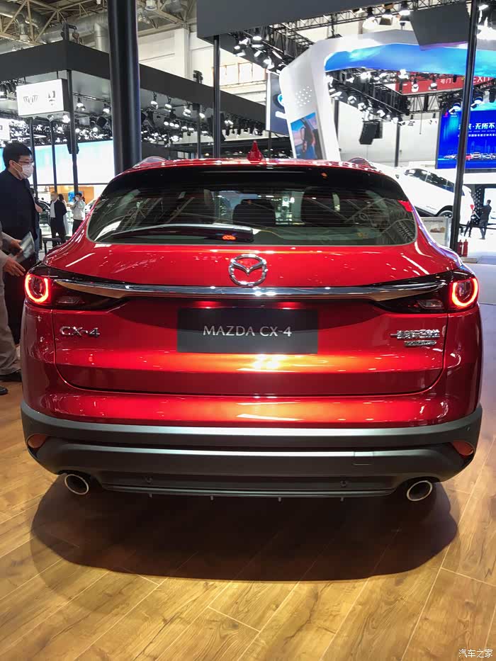 敢发就敢送马自达cx4北京车展实拍七