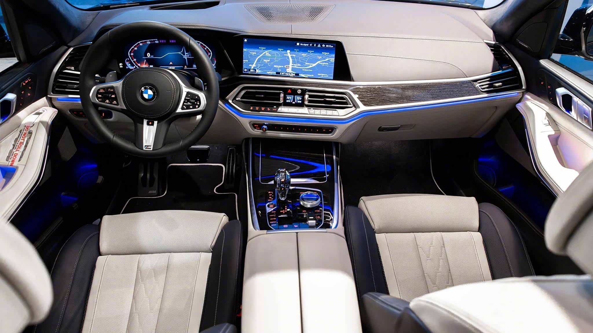 宝马x7这个内饰太好看啦