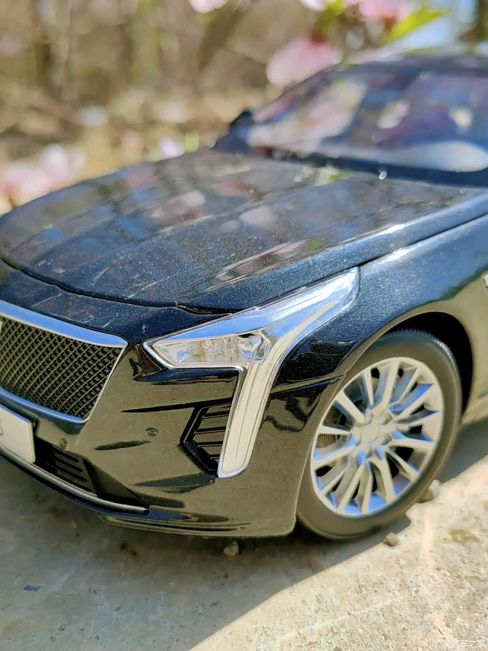 【图】ct6车模微观,春日下的帅气,阳光煮雨,诗意生活_凯迪拉克ct6论坛