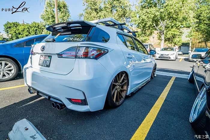 省油又好开改装又很帅雷克萨斯ct200h改装欣赏