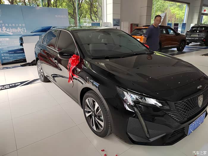 【图】黑色408,太帅啦_标致408论坛_汽车之家论坛