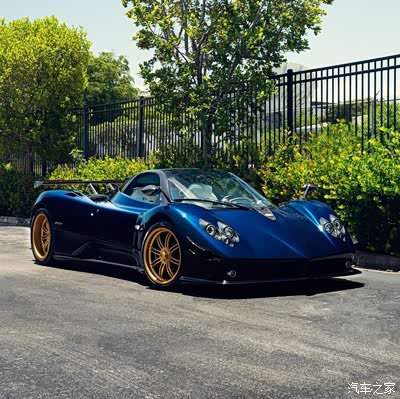 帕加尼zonda f 霸气十足.