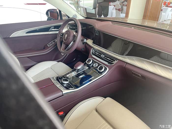 红旗h9四座行政版双拼色设计