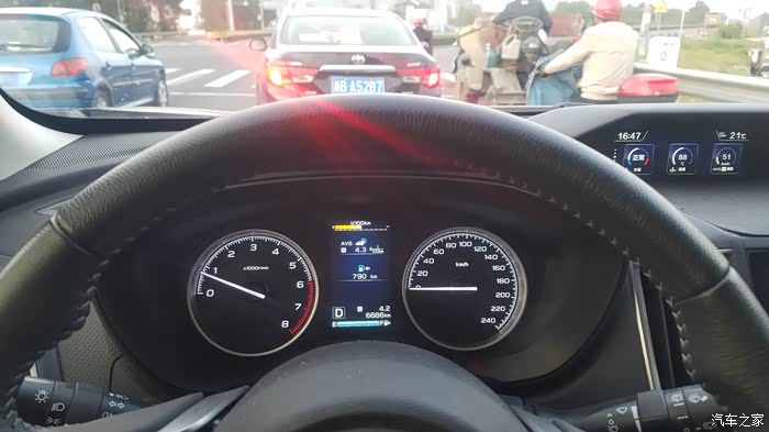2019斯巴鲁森林人es汽油版油耗表现亲测