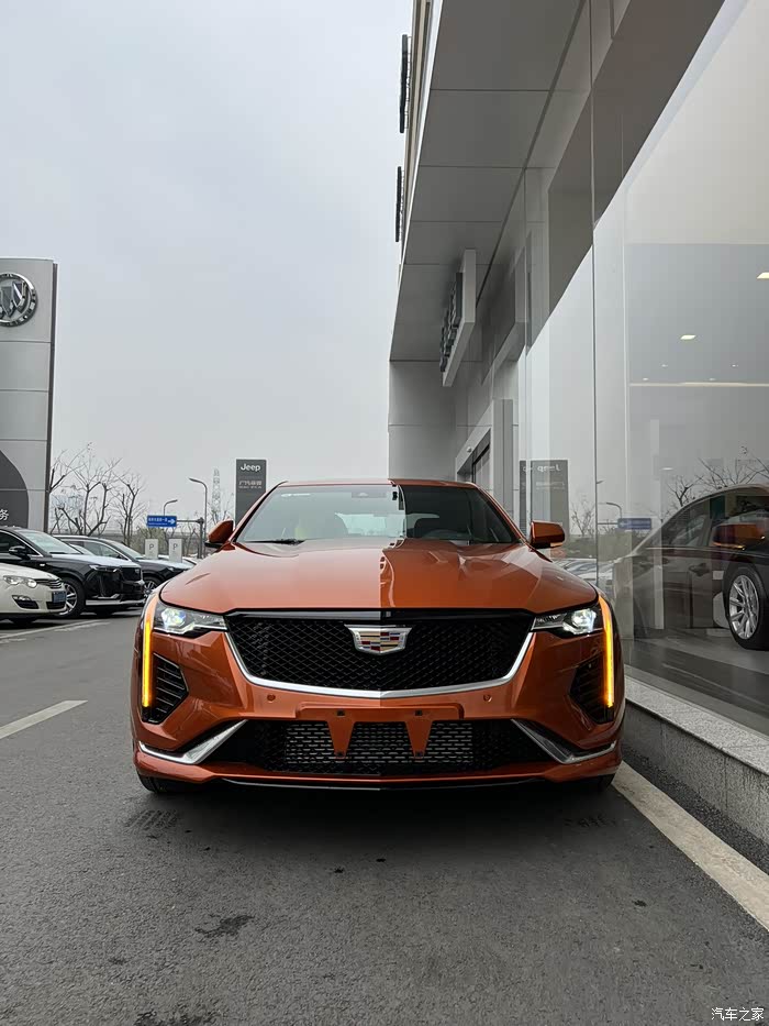 【图】成都(全国)第一台勒芒橙ct4提车咯_凯迪拉克ct4论坛_汽车之家