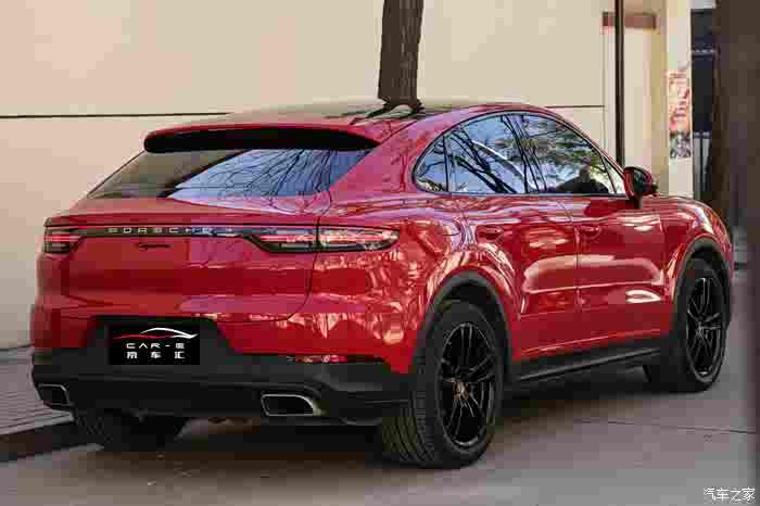 【图】保时捷卡宴胭脂红改色膜,效果分享_cayenne论坛_汽车之家论坛