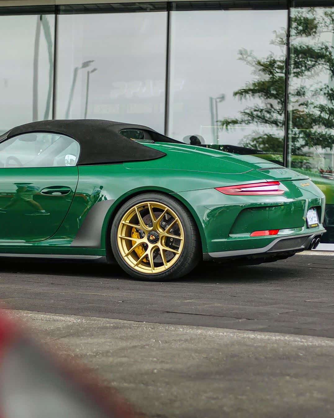 porsche 911 speedster这车真好看!