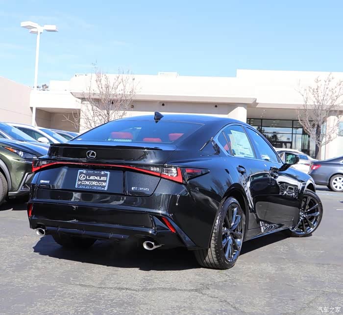 帅到掉渣2021款雷克萨斯is350fsport四驱顶配版
