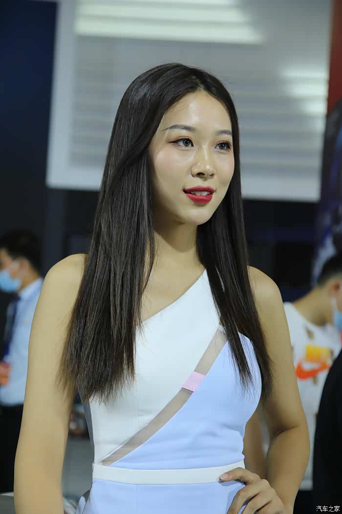 告别2021兰州车展上本田展台的清爽车模