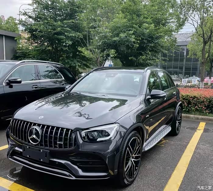 【图】长沙glc260l动感提车,改装amg包围,和氛围灯_奔驰glc论坛_汽车