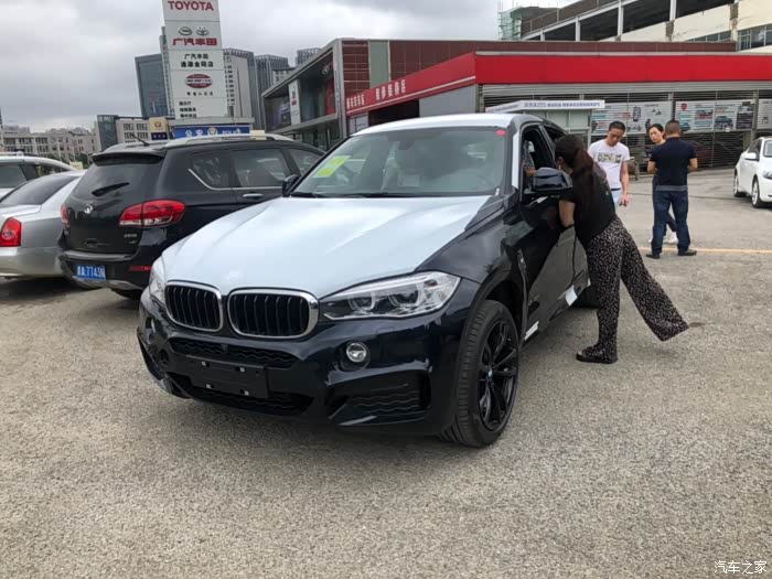 宝马x6提车作业