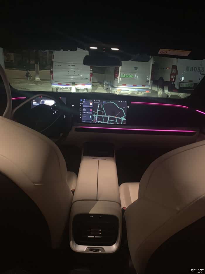 【图】小7的大屏和氛围灯都很喜欢_小鹏p7论坛_汽车之家论坛
