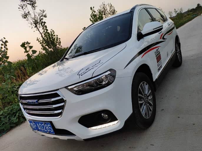 哈弗h6运动版车身贴纸