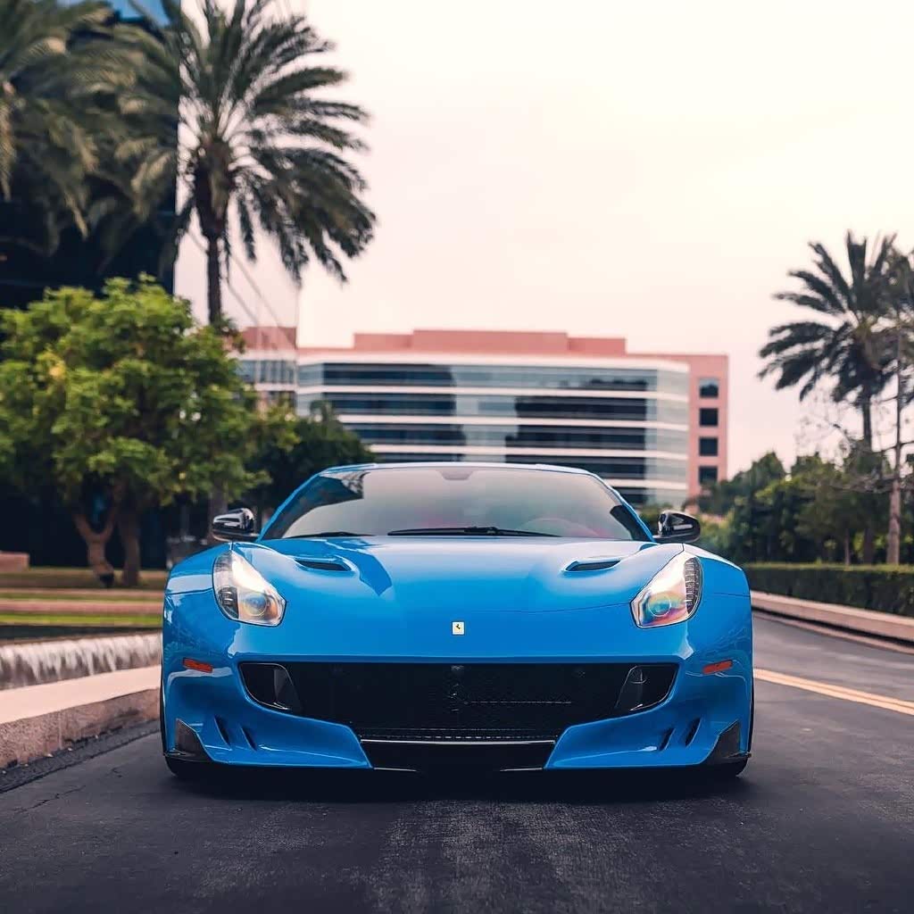 蓝色跃马 f12 tdf限量799台,能买到都是好运气.