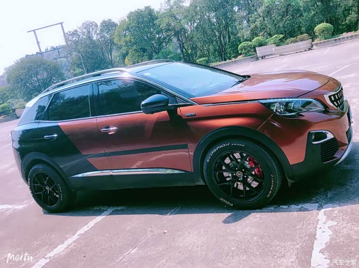 标致4008改双色问题改色方案参考