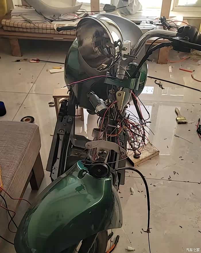 本田小龟爆改电动小龟