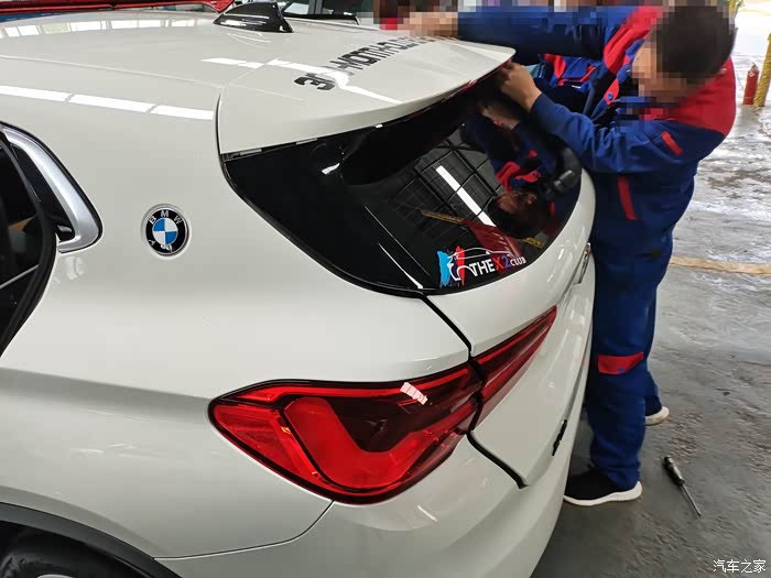 【图】一万两千公里,尾翼小改._宝马x2论坛_汽车之家论坛