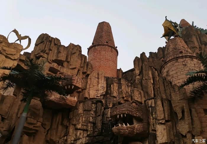 南京长安cs75车友会75自驾恐龙园感受史前文明