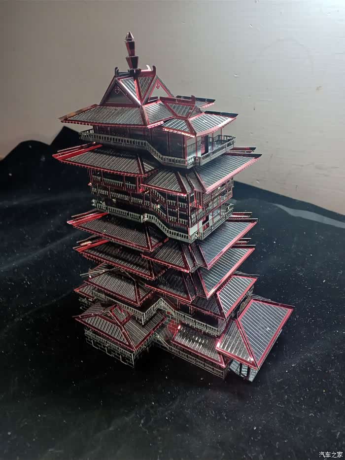不一样的k3-拼装金属模型 越王楼